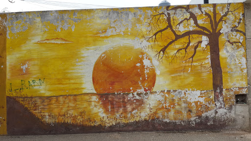 Mural Sol Entrante