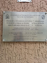 Placa Conmemorativa De La Ampliación Del Edificio I