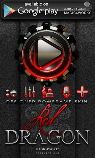 【免費娛樂App】Red Dragon Clock Widget-APP點子