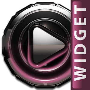 Poweramp skin widget Rose Glow