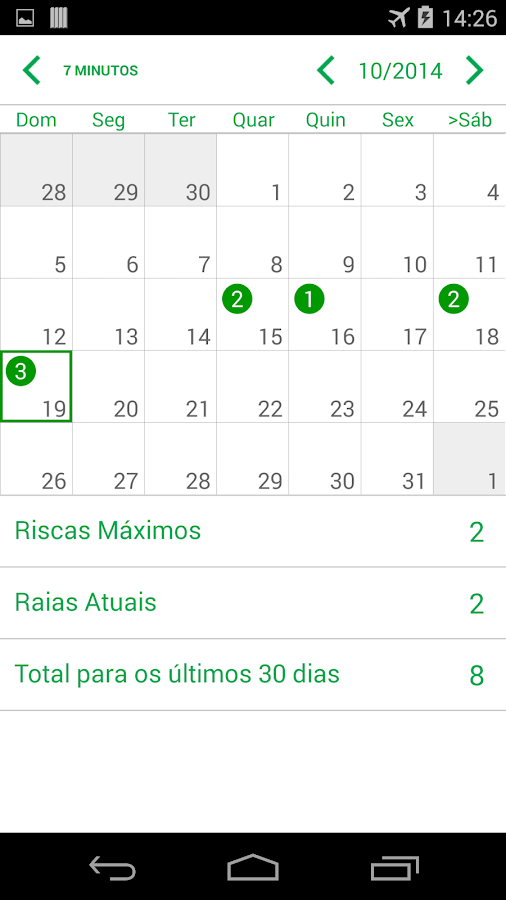 7 Minutos Treino - screenshot