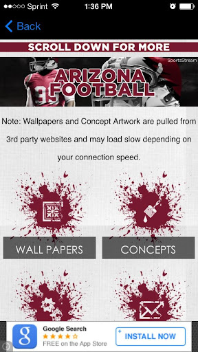 【免費運動App】Arizona Football STREAM-APP點子