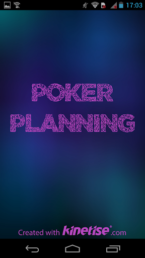 Poker planning help