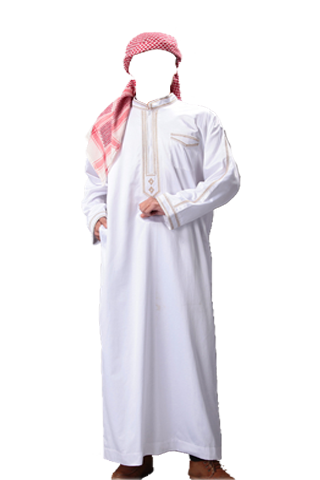 Man fashion suit arab