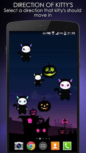 Lily Kitty Halloween Live WP