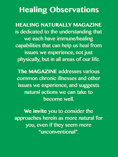 【免費新聞App】HEALING NATURALLY MAGAZINE-APP點子