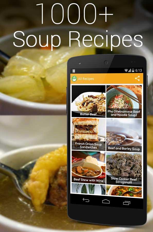 1000+ Soup Recipes Screen 2