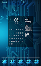 High-tech Atom Theme poster 3