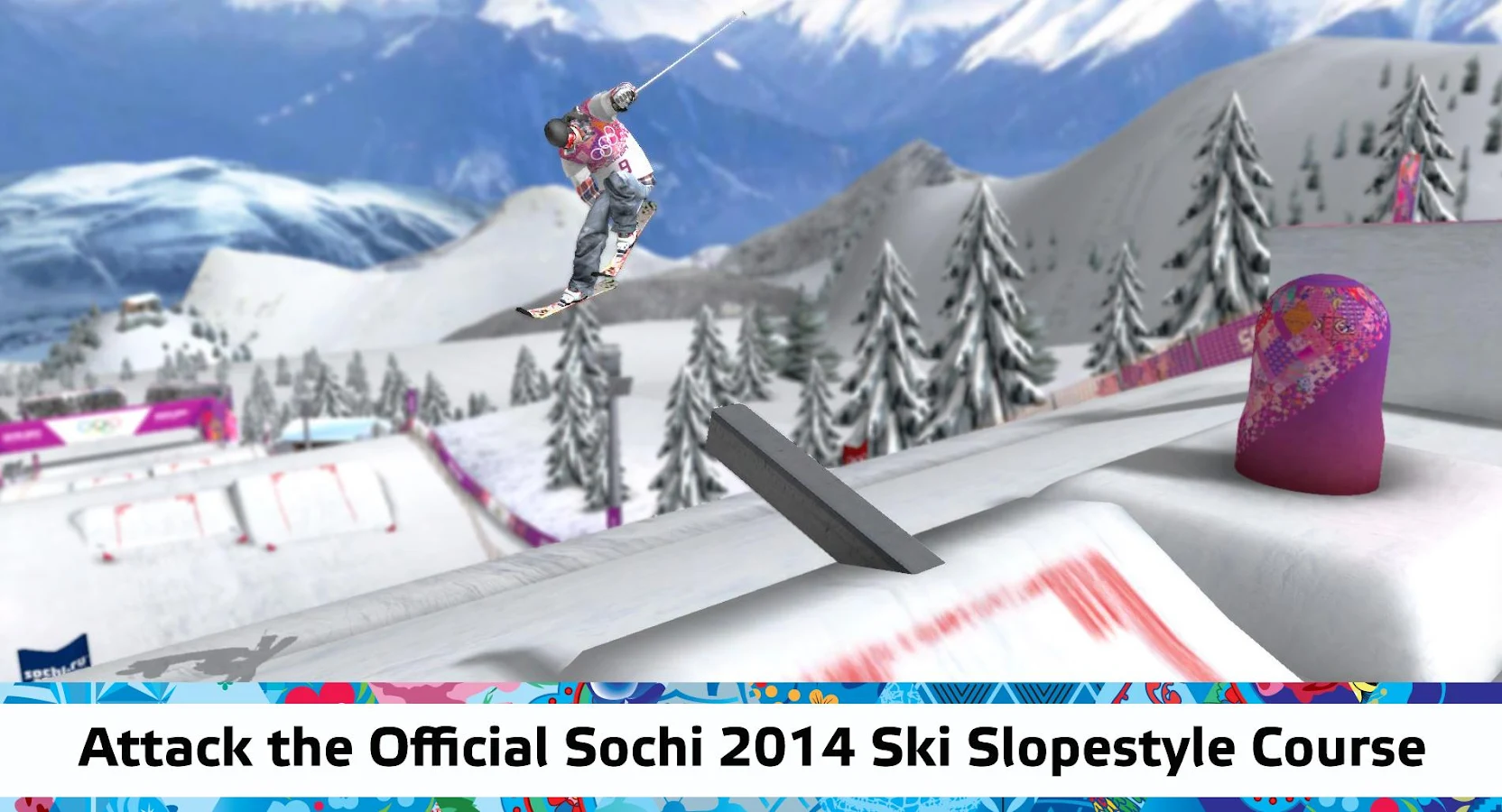 Sochi 2014: Ski Slopestyle - screenshot