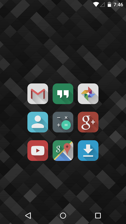 Android application Lumos - Icon Pack screenshort