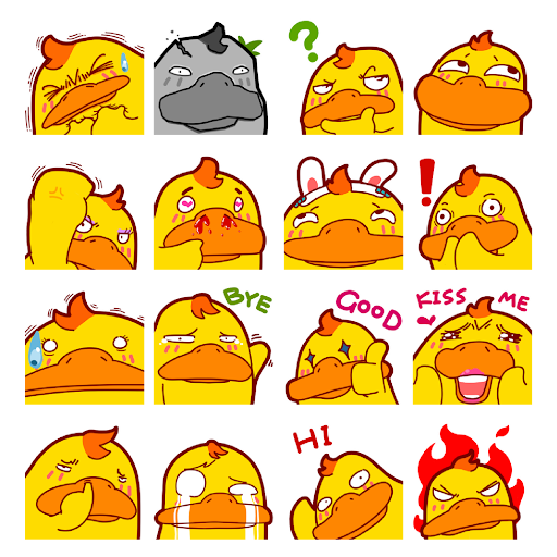 Coolsymbols表情包 -- Duck.Y