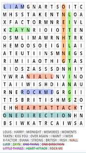 Word Search for One Direction Screenshots 11