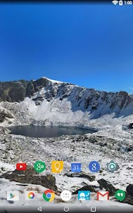 download Panorama Wallpaper:Snowy Mntns free