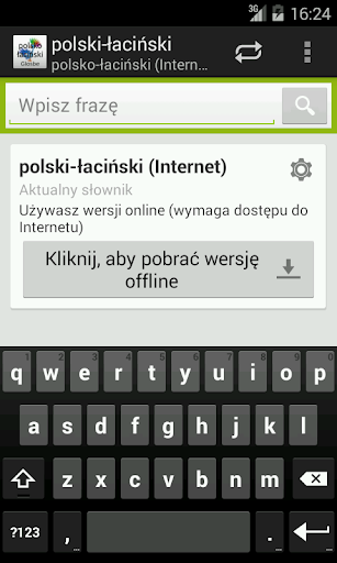 Polish-Latin Dictionary