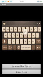 Coffee Theme-Emoji Keyboard poster 3