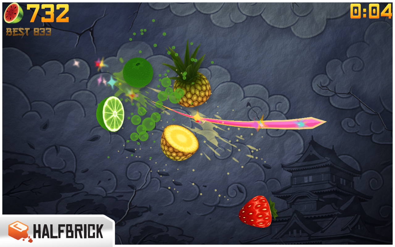 Fruit Ninja Free - screenshot