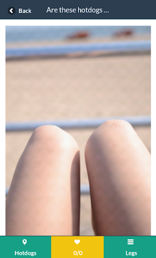 Hotdog or Legs