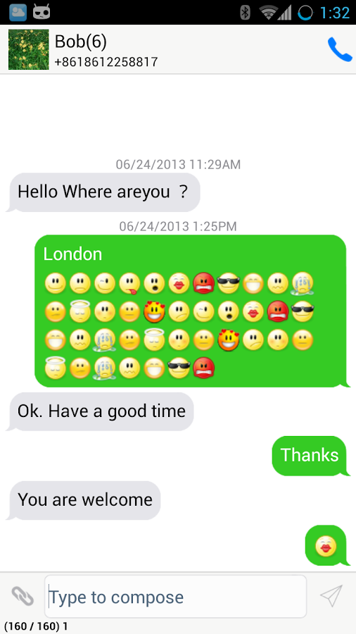 Easy SMS Pro Key Screen 1