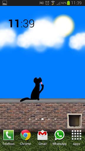 Animated Cat Live Wall Free