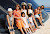 All hands on deck! Junior Cruisers during their exploration of Crystal Serenity. 