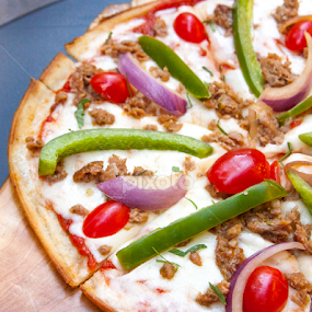 Gluten Free Baci Pizza by Kim Woods - Food & Drink Meats & Cheeses