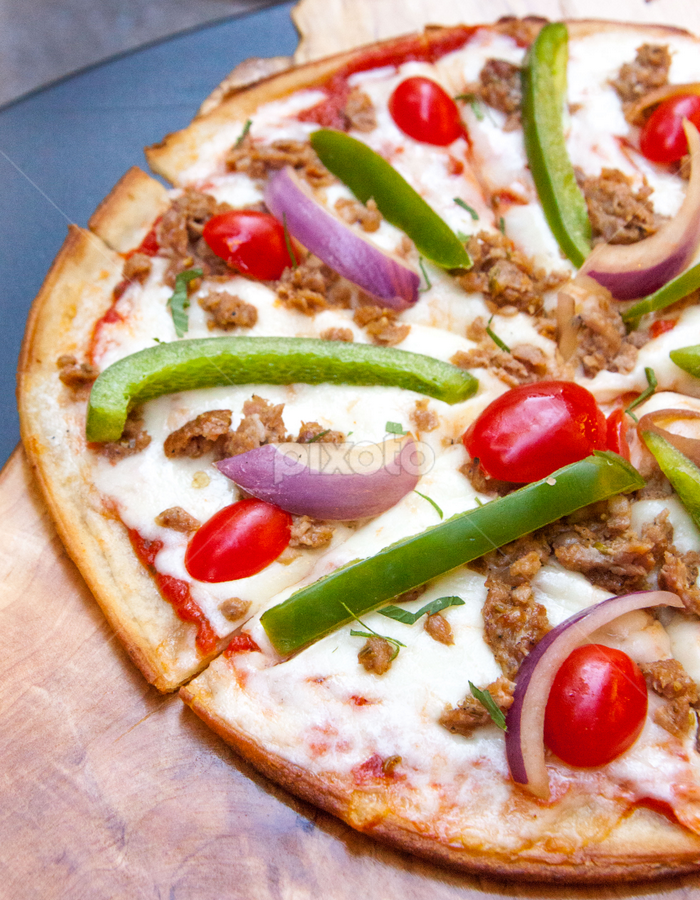 Gluten Free Baci Pizza by Kim Woods - Food & Drink Meats & Cheeses
