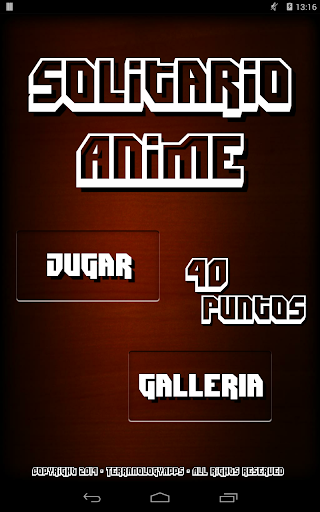 Solitario Anime