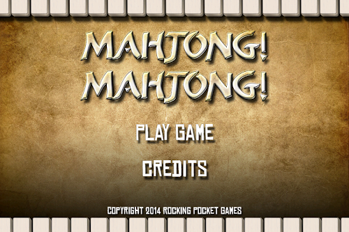 Android application Mahjong Mahjong screenshort
