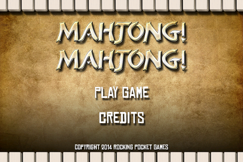 Mahjong Mahjong Screen 1
