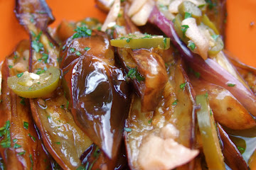 Ofra&#39;s Spicy Fried Eggplant
