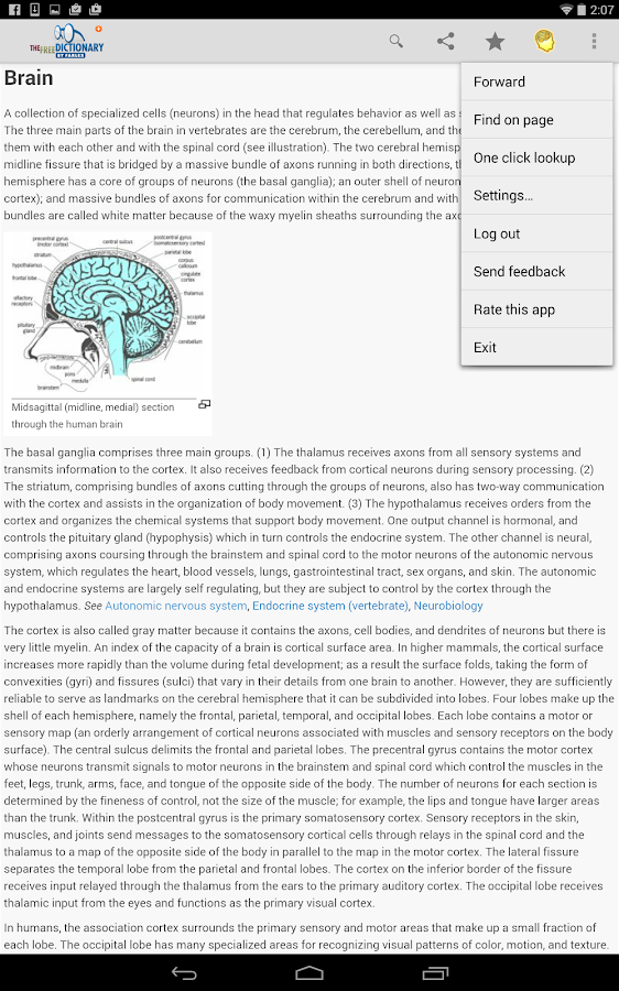 Dictionary Pro - screenshot