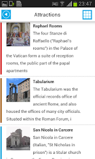 Rome Offline Map Guide Hotels Screenshots 2