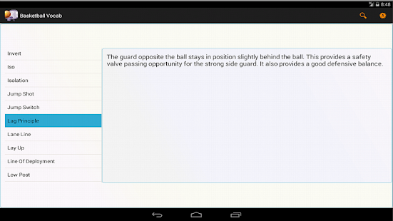 Free Basketball Vocab APK for Android