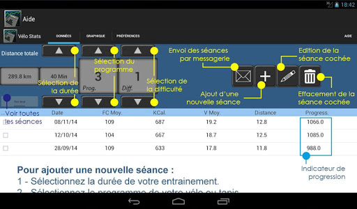 【免費健康App】Vélo Stats Lite-APP點子