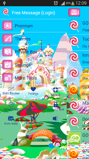 免費下載娛樂APP|GO SMS Pro Candy Land app開箱文|APP開箱王