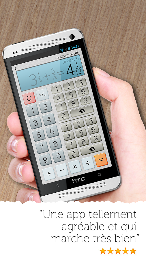 Calculatrice Fraction Gratuite Applications Android sur Google Play