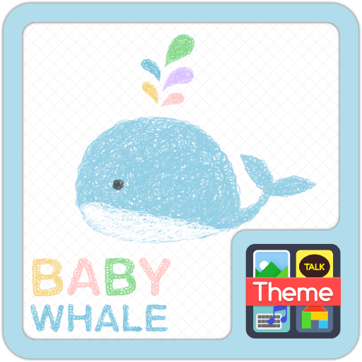 Baby whale K LOGO-APP點子