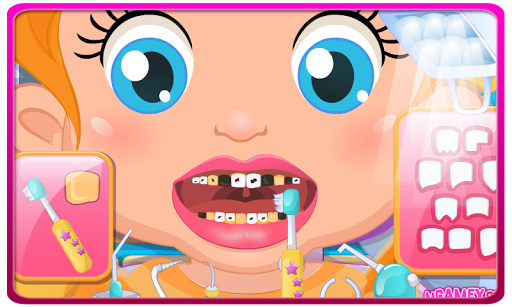 【免費休閒App】Baby Lizzie Dentist Games-APP點子