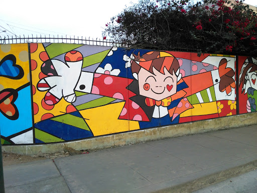 Mural Con Los Brazos Abiertos 