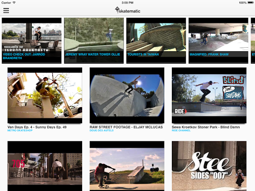 【免費運動App】Skatematic Skateboard Videos-APP點子