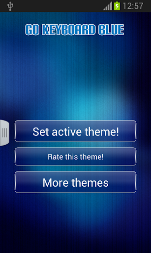 【免費個人化App】GO鍵盤藍色-APP點子