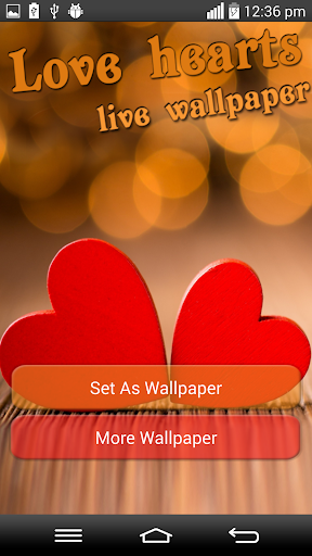 Love Hearts Live Wallpaper