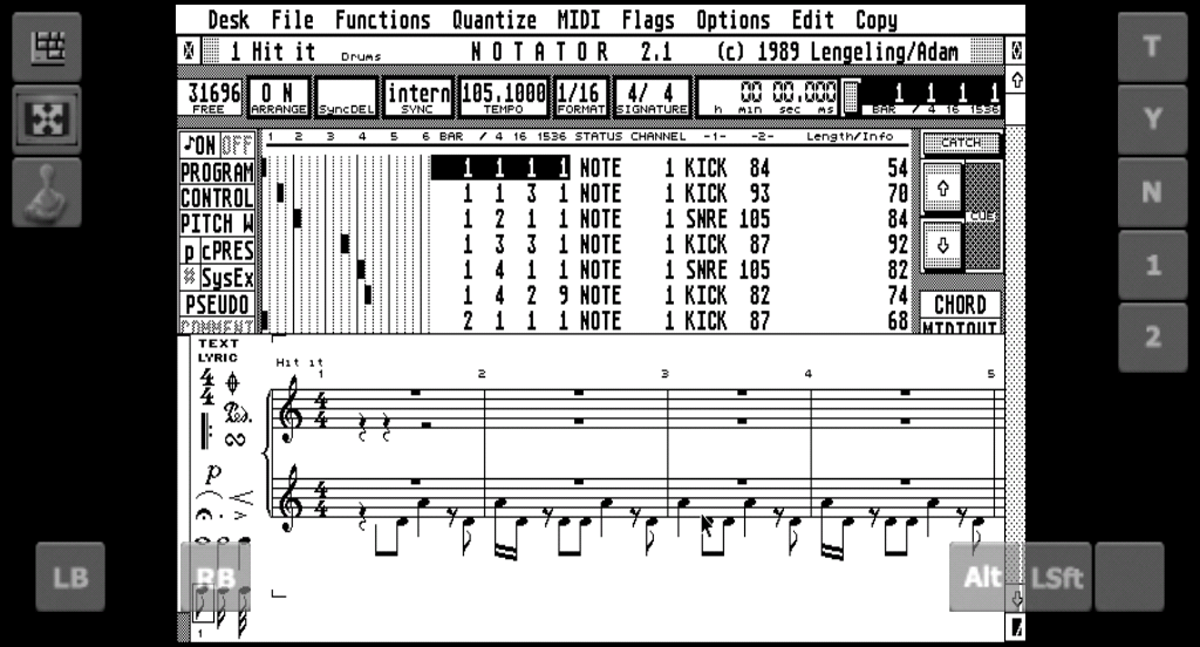 Atari St Emulation With Midi Support For Mac