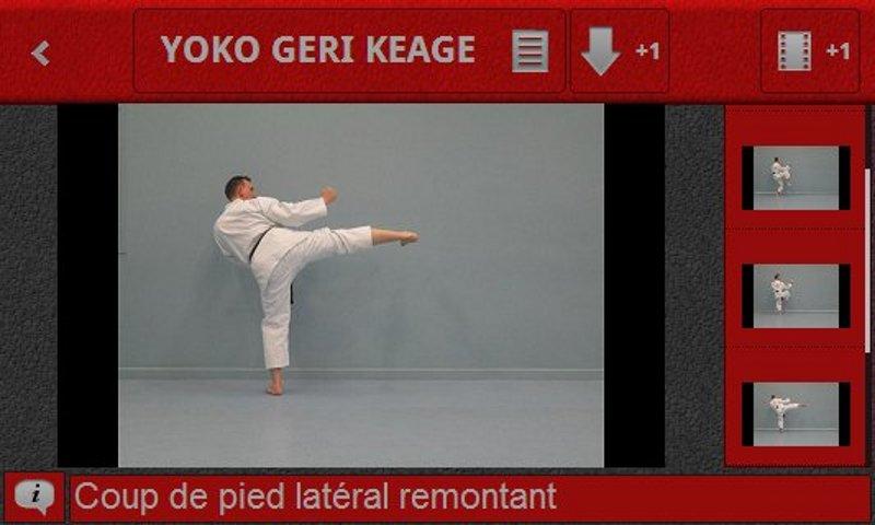 Shotokan karate in the pocket Screen 3