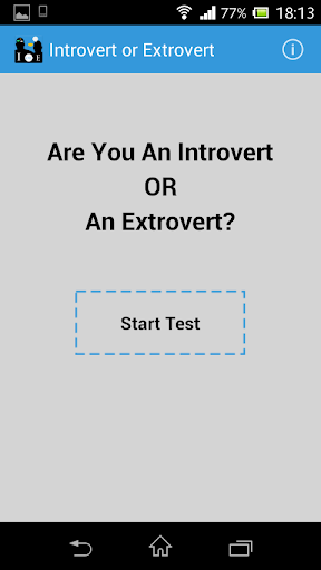 Introvert or Extrovert Test