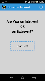 Introvert or Extrovert Test poster 1