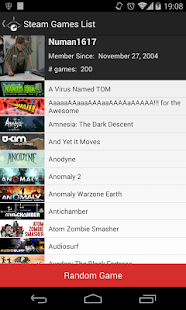 Free Steam Game Picker APK for Android