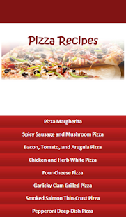 Delicious Pizza Recipes Screenshots 2