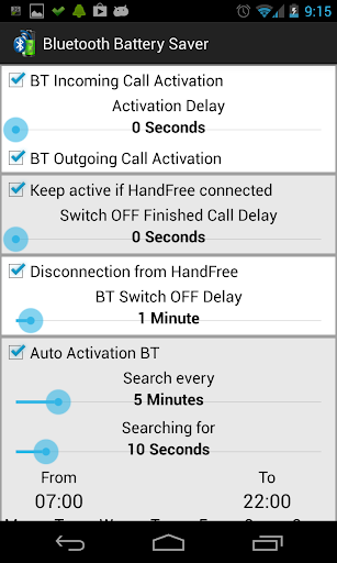 Bluetooth Battery Saver