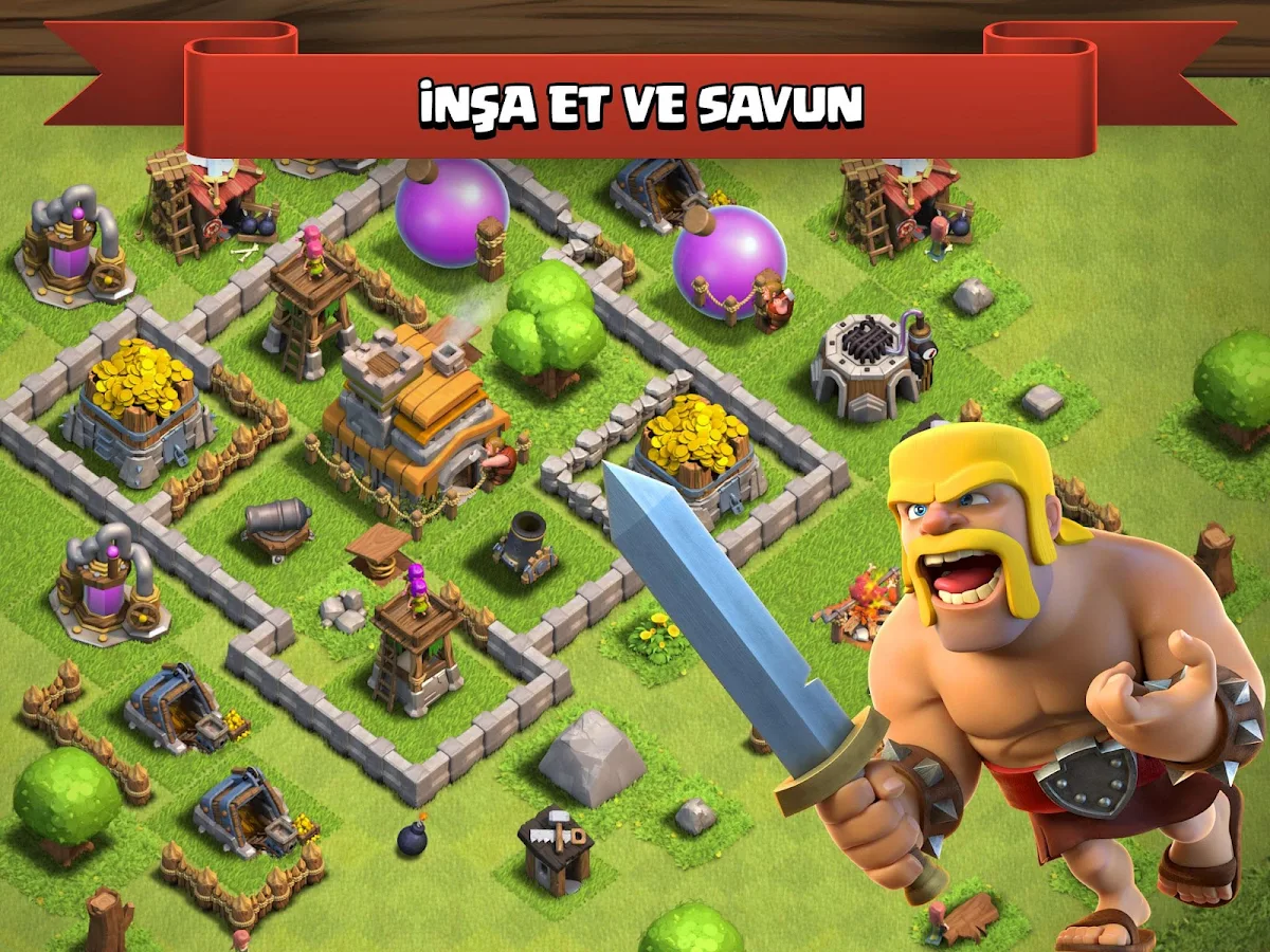   Clash of Clans- ekran görüntüsü 